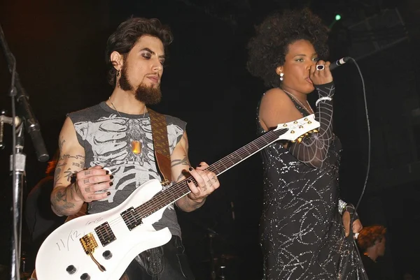 Dave Navarro y Macy Gray — Foto de Stock