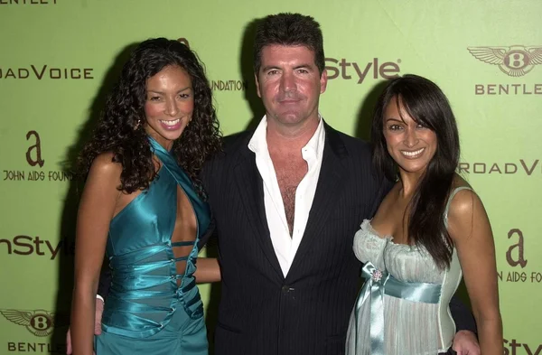 Simon cowell und freunde — Stockfoto