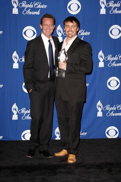 Matthew Perry and Matt LeBlanc — Stock Photo, Image