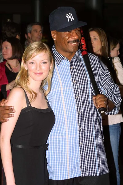 Sarah polley i ving rhames — Zdjęcie stockowe