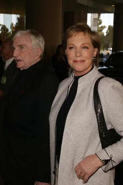 Blake Edwards and Julie Andrews — Stock Photo, Image