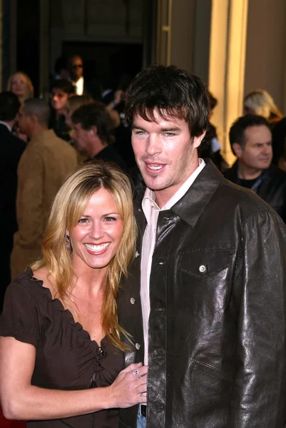 Trista rehn och ryan sutter en — Stockfoto