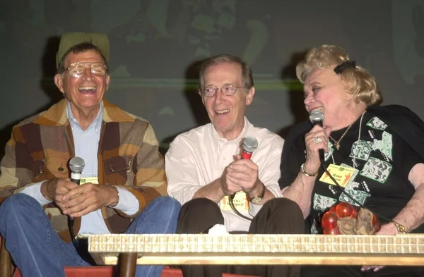 Tom lester, bernie kopell en rose marie — Stockfoto