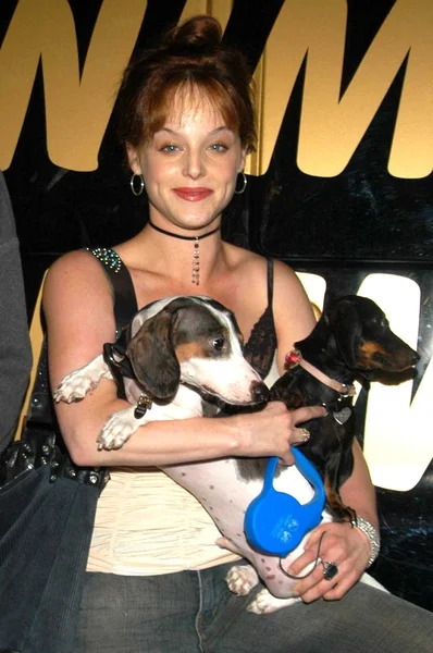 Dana Daurey con Tucker e Sadie — Foto Stock