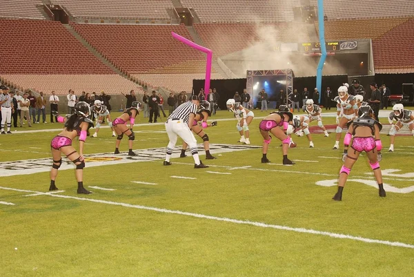 Spelet åtgärder på lingerie bowl 2004 — Stockfoto