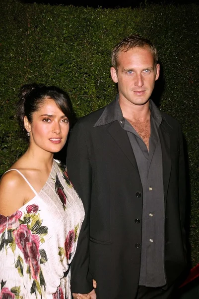 Salma hayek en josh lucas — Stockfoto