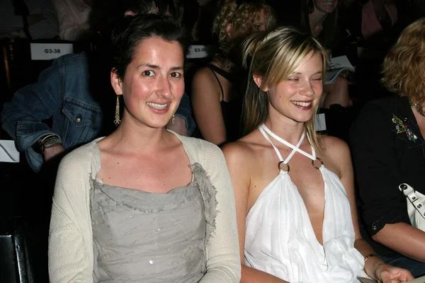 Anna Getty and Amy Smart Stock Photo