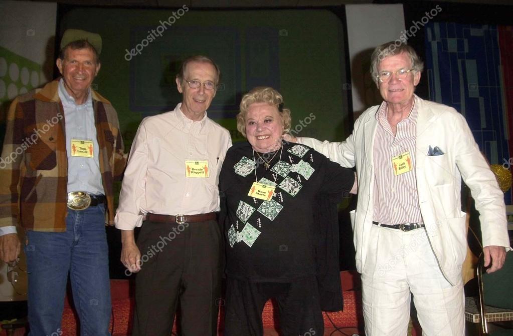 Tom Lester, Bernie Kopell, Rose Marie and Jack Riley Stock Editorial