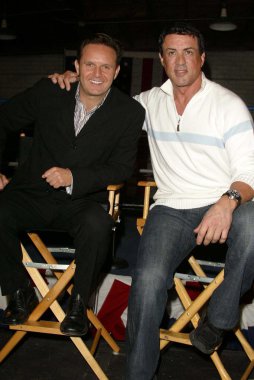 mark Burnett ve sylvester stallone