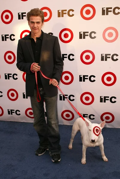 Hayden Christensen and Buddy — Stock Photo, Image