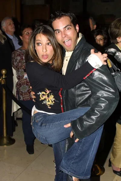 Vanessa lengies ve jamie elman — Stok fotoğraf