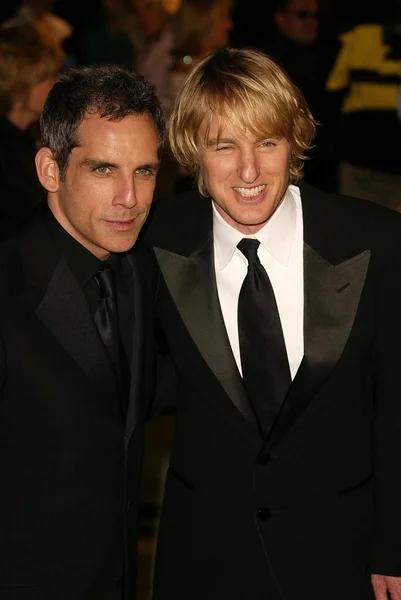 Ben Stiller és Owen Wilson — Stock Fotó