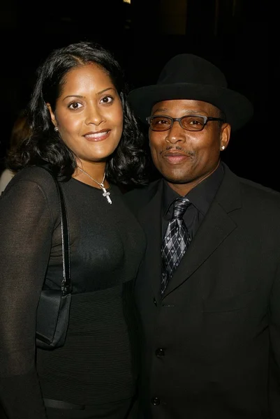 Terry Lewis e data Indira — Fotografia de Stock