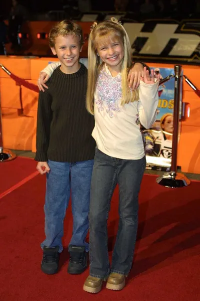 Cayden boyd och jenna boyd — Stockfoto