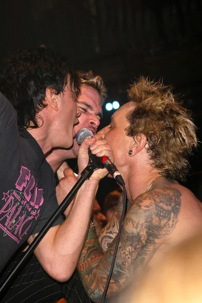 Donovan Leitch, Mark McGrath and Billy Morrison — Stock Photo, Image