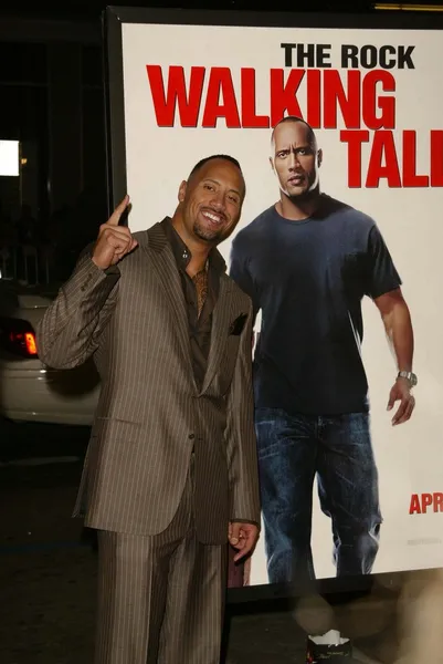 Dwayne "La Roccia" Johnson — Foto Stock