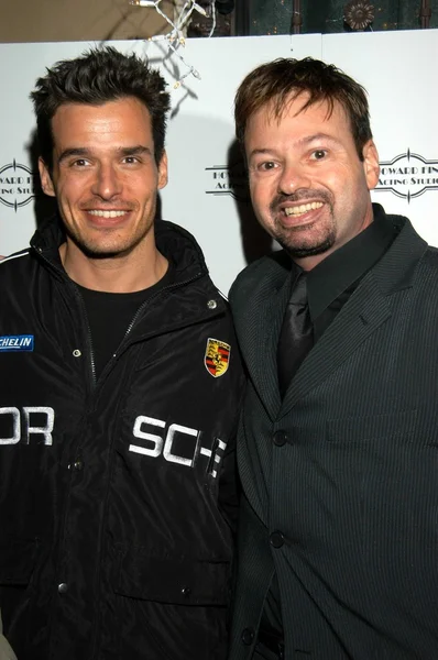 Antonio Sabato Jr. and Howard Fine — Stock Photo, Image