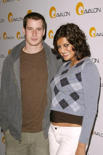 Brendan fehr en jennifer gimenez — Stockfoto