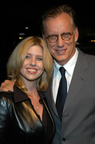 James Woods e ospite — Foto Stock