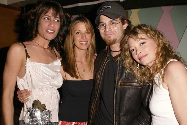 Vanessa Parise, Brooke Langton, Johnny Whitworth e Amanda Detmer — Fotografia de Stock