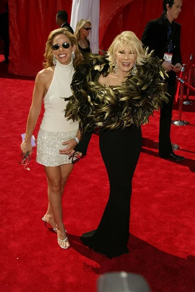 Melissa Rivers and Joan Rivers — Stock Photo, Image