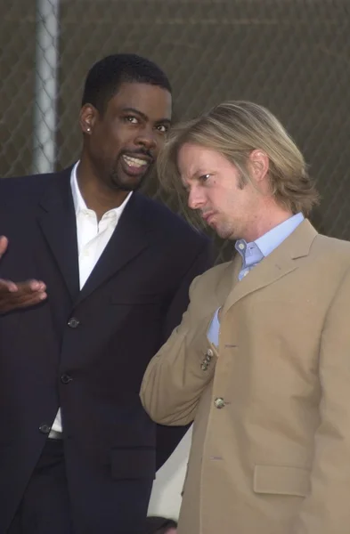 David Spade y Chris Rock — Foto de Stock