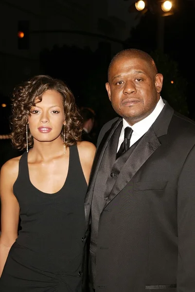 Forest whitaker ve eşi keisha — Stok fotoğraf