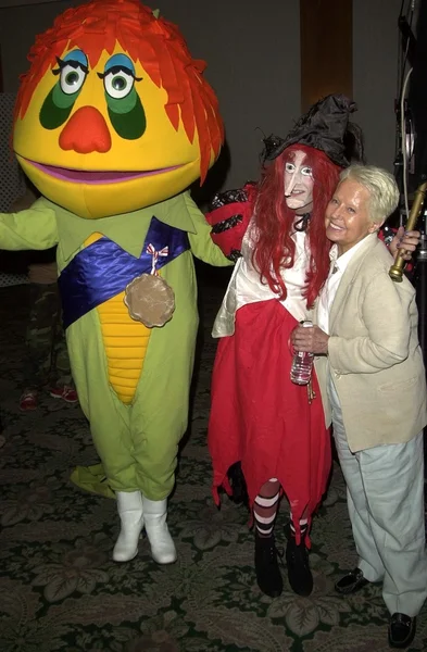 R.H. Pufnstuf, Witchiepoo e Billie Hayes — Fotografia de Stock