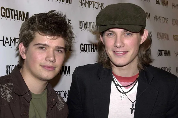 Zack hanson und taylor hanson — Stockfoto