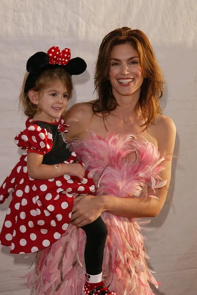 Cindy Crawford con la figlia Kaia Jordan — Foto Stock