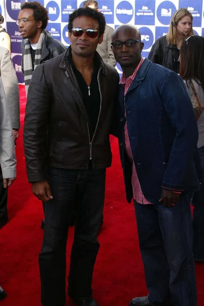 Mario van peebles i taye diggs — Zdjęcie stockowe