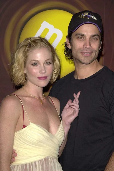 Christina applegate en johnathon schaech — Stockfoto