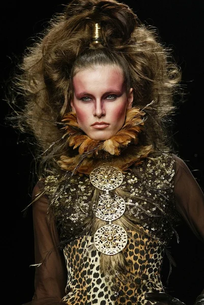 Lloyd Klein sfilata di moda — Foto Stock