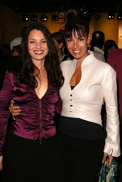 Fran drescher i brenda cooper — Zdjęcie stockowe