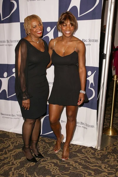 Oracene Williams and daughter Serena Williams — Stock Photo, Image
