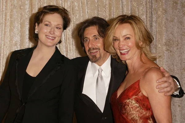 Meryl Streep, Al Pacino e Jessica Lange — Fotografia de Stock