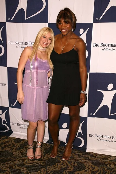 Hilary Duff y Serena Williams —  Fotos de Stock