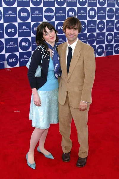 Zooey Deschanel and Jason Schwartzman — Stock Photo, Image