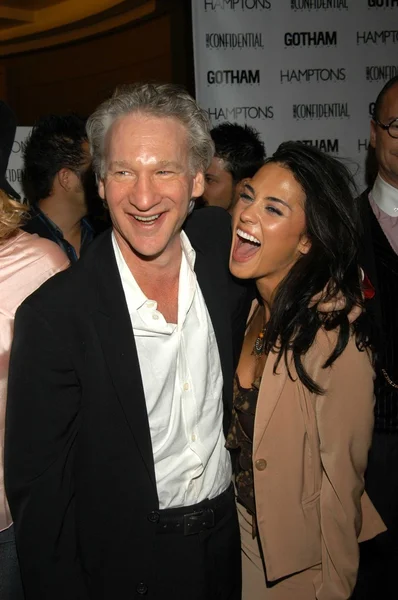 Rochelle loewen Tarih ve bill Maher — Stok fotoğraf