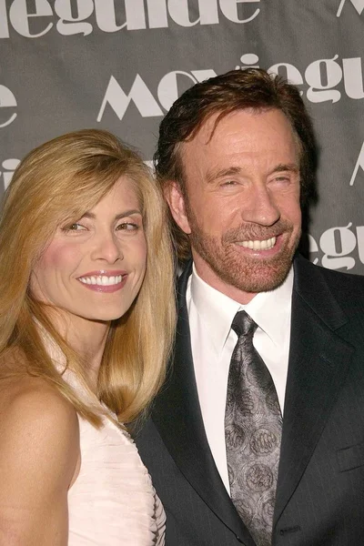 Chuck Norris and wife Gena — Stock Photo, Image