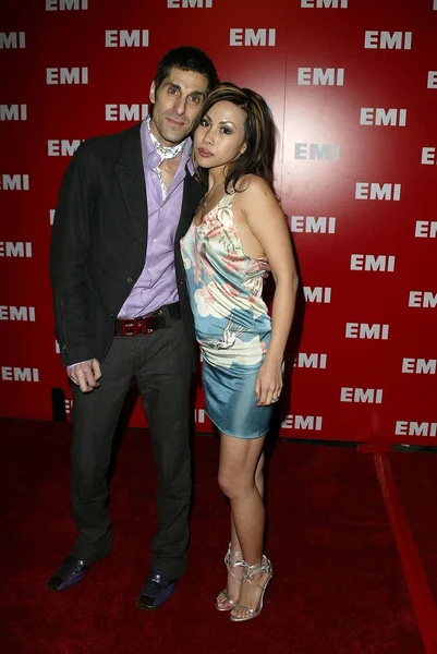Perry Farrell and wife Etty — Stock Photo, Image