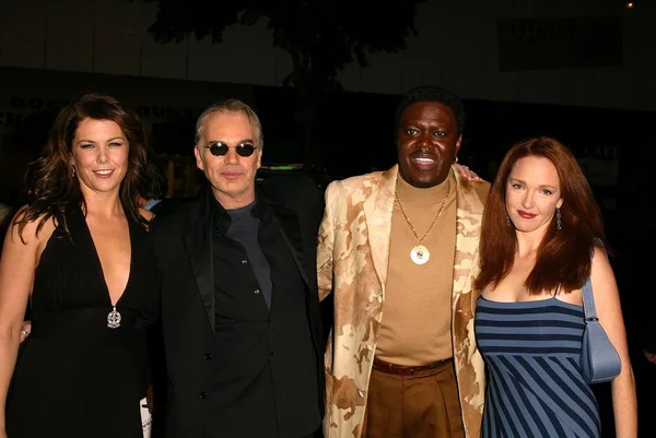 Lauren graham, billy bob thornton, bernie mac i amy yasbeck — Zdjęcie stockowe