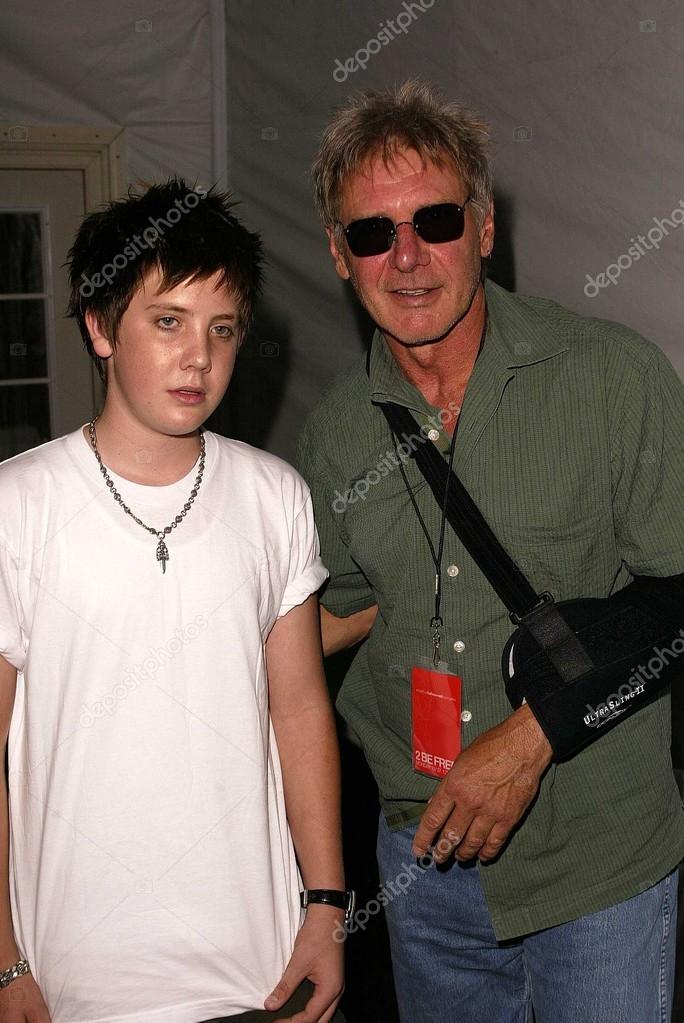 Malcolm Ford with dad Harrison Ford Stock Editorial Photo © s_bukley