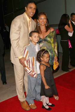 Vanessa williams kocası ile rick fox ve çocuk