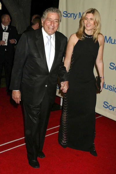 Tony Bennett and Susan Crow — Stock Photo, Image