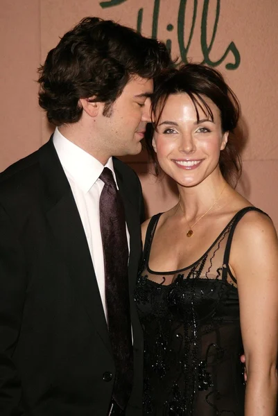 Ron livingston i lisa sheridan — Zdjęcie stockowe