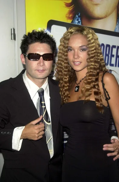 Corey feldman ve eşi susie — Stok fotoğraf