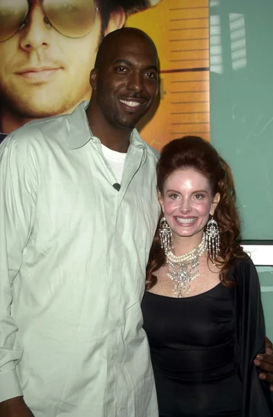 John Salley e Phoebe Price — Foto Stock