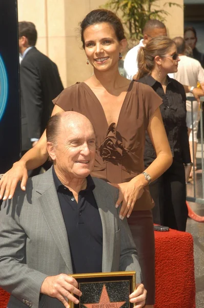 Robert Duvall and Luciana Pedraza — Stock Photo, Image