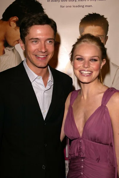 Topher Grace e Kate Bosworth — Fotografia de Stock